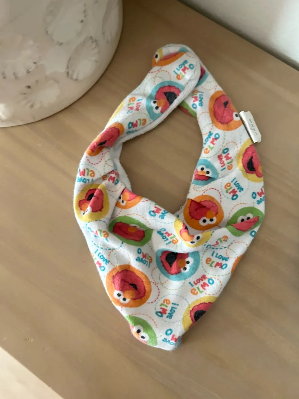 Sesame Street Infant Bib Set of 3 Elmo Cookie Monster Character Bibs